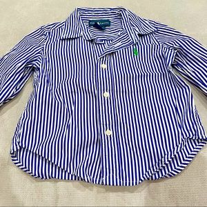 Ralph Lauren Cotton Oxford Boys Shirt (24 mo)